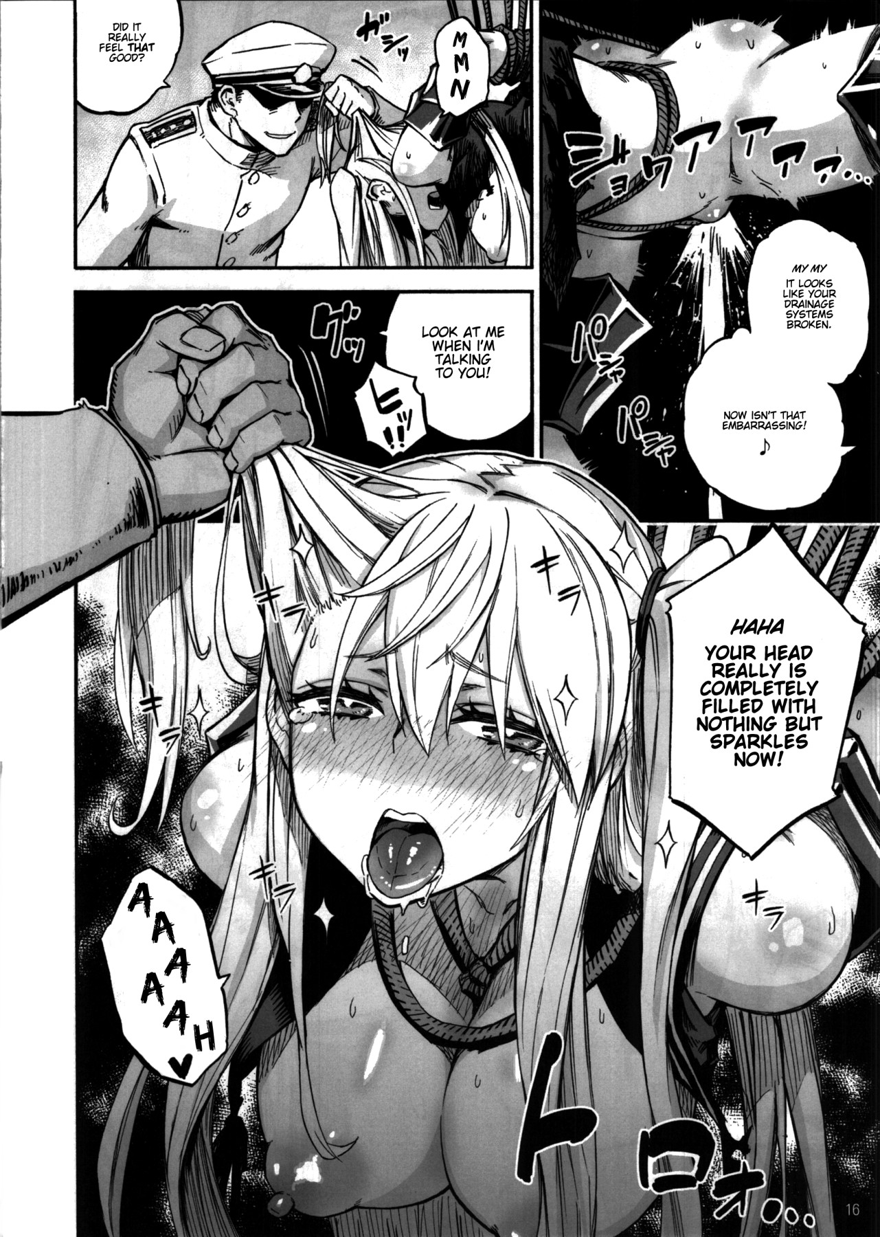 Hentai Manga Comic-Aircraft Carrier Bondage-Read-15